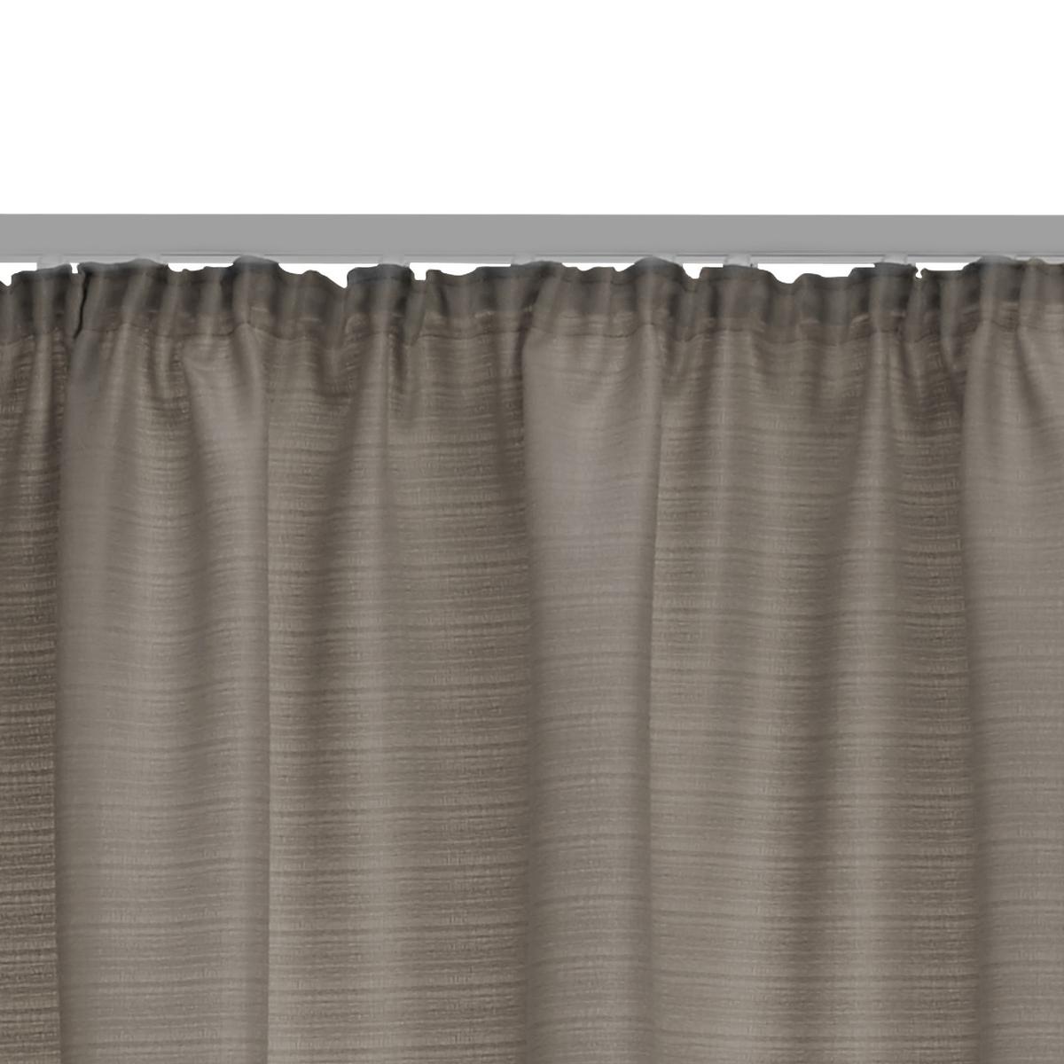 Vorhang mit Band Ben 135x245 cm Silberfarben - Silberfarben, KONVENTIONELL, Textil (135/245cm) - Ondega