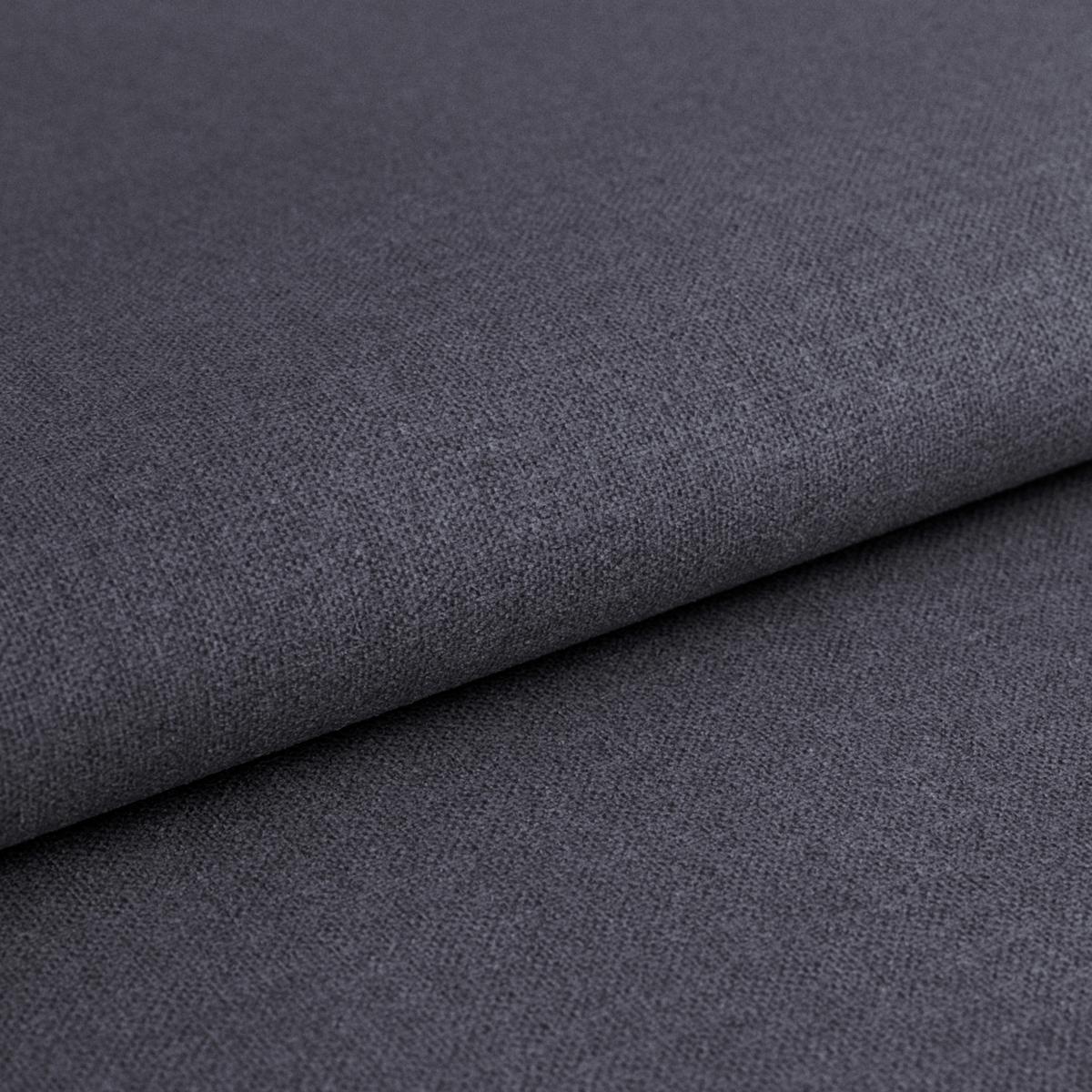 Hocker Gemini Dunkelblau, B: 108cm - Chromfarben/Dunkelblau, KONVENTIONELL, Textil (108/46/108cm)
