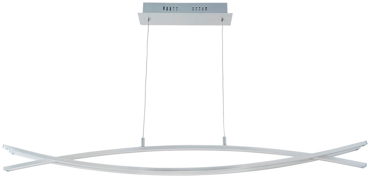 LED závesná lampa Tillo 100/8/120 cm, 30 Watt - biela, Konventionell, kov/plast (100/8/120cm) - Mömax