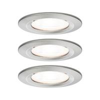 Deckenleuchte 3er-Set Ø 7,8 cm, dimmbar, rund - Basics (7,8cm) - Paulmann