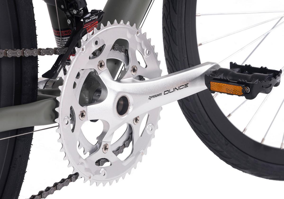 Gravelbike Rennrad 28" 308r - Grau, Basics, Metall (25/140/60cm)