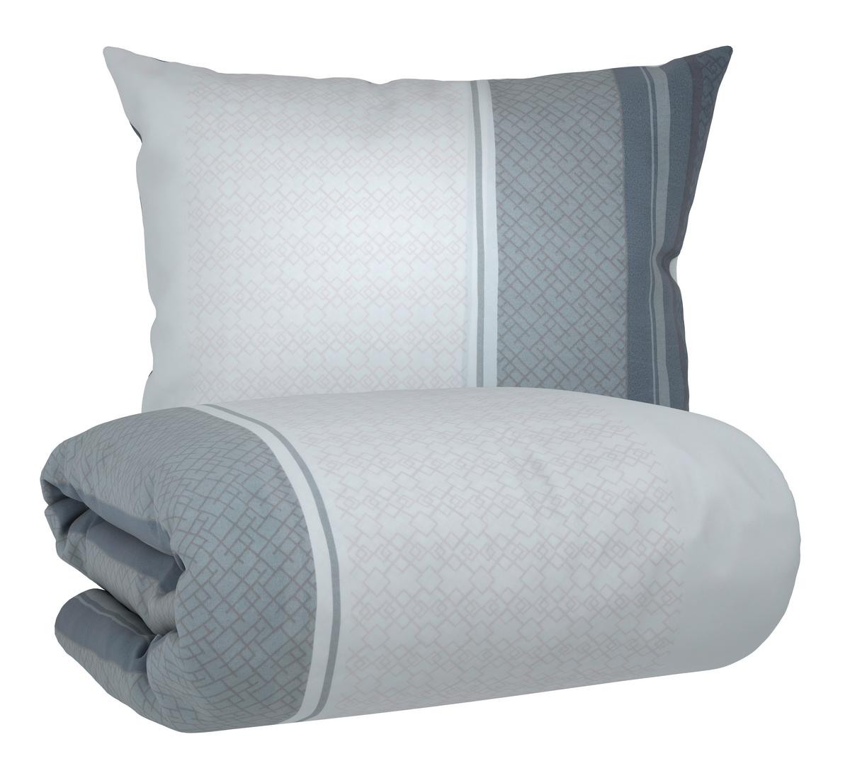 POVLEČENÍ MATHEA -BASED- - šedá, textil (140/200cm) - Based