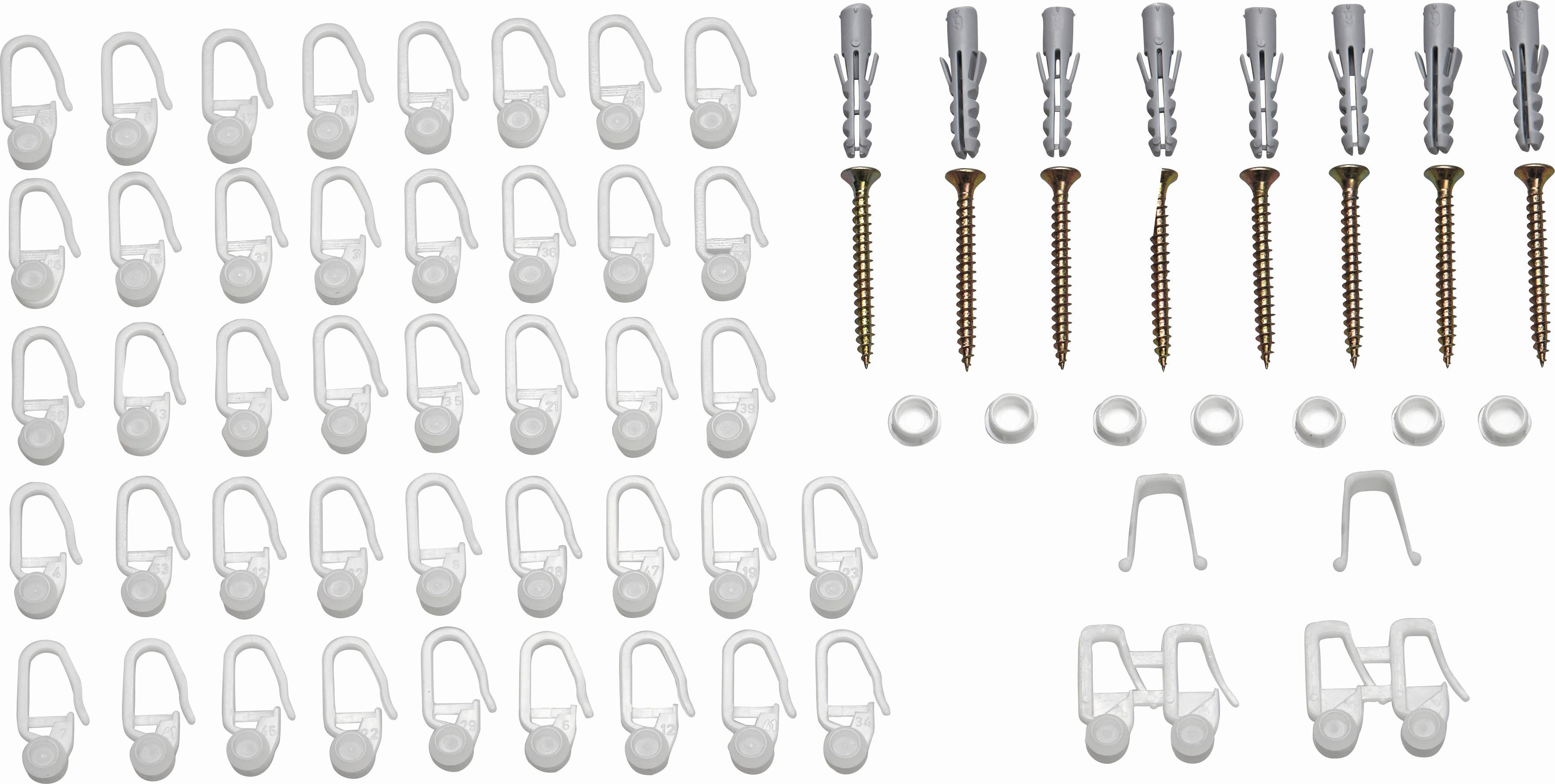 PŘÍSLUŠENSTVÍ KE KOLEJNICI AMELIE - bílá, plast - Modern Living