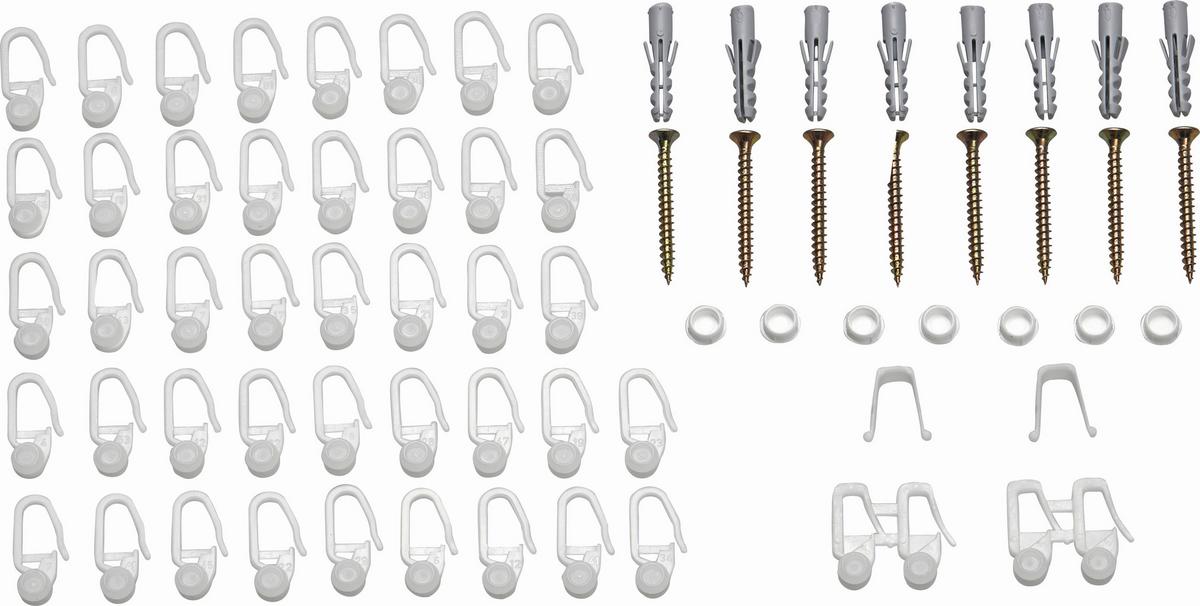 PŘÍSLUŠENSTVÍ KE KOLEJNICI AMELIE - bílá, plast - Modern Living