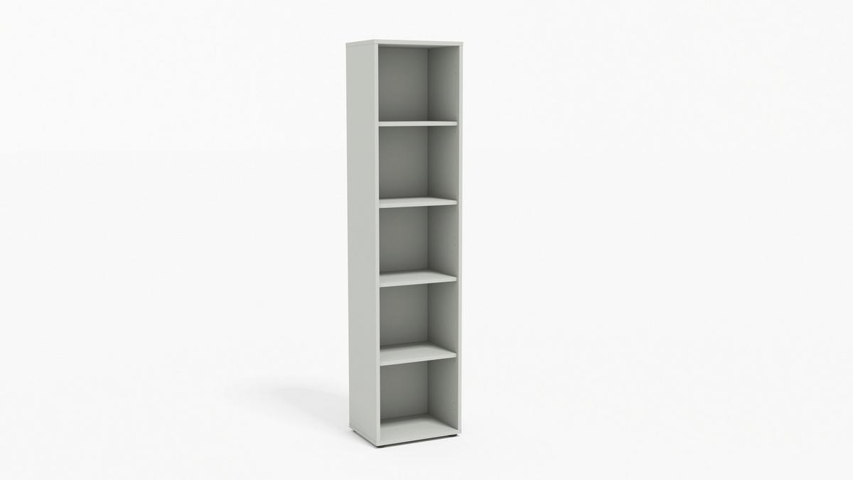 AKTENSCHRANK OFFICE EDITION - SW SET 4 - Hellgrau/Eiche Artisan, MODERN, Holzwerkstoff (128,5/185,6/33cm) - MID.YOU