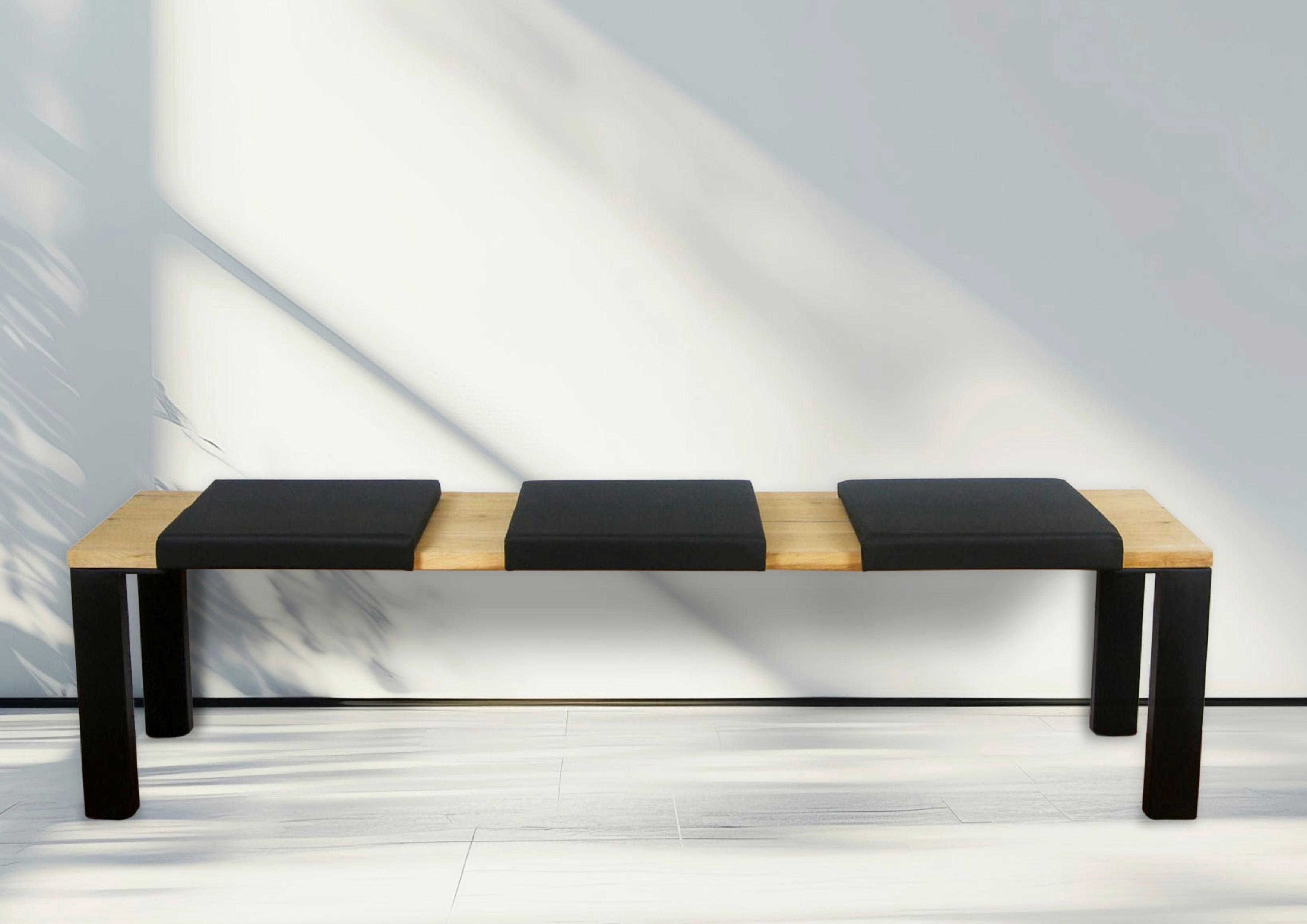 Bankkissen Schwarz L: 40 cm - Basics (40/35/38/5/8cm)