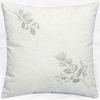 DEKORAČNÝ VANKÚŠ JOLLY - biela/mätovozelená, textil (45/45cm) - Mömax