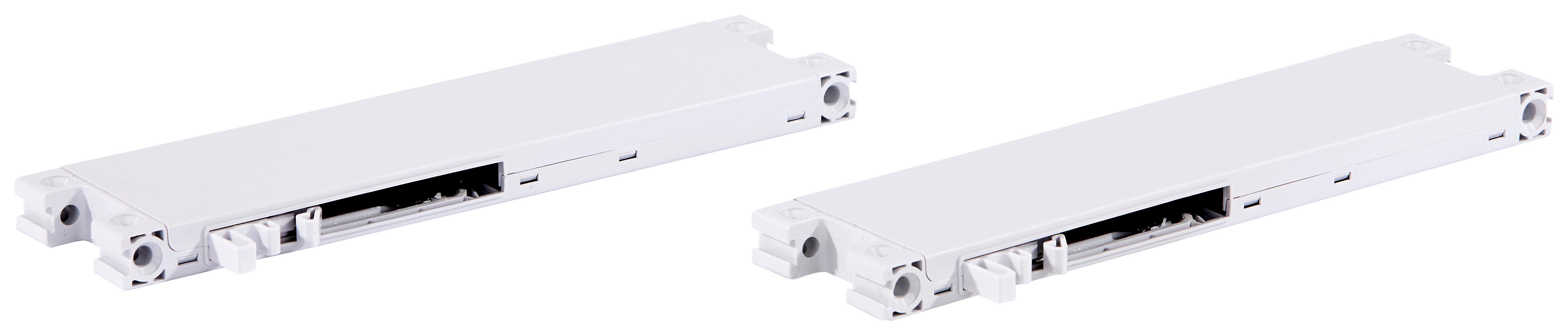 Türdämpfer Universal 2er-Set Kunststoff Grau