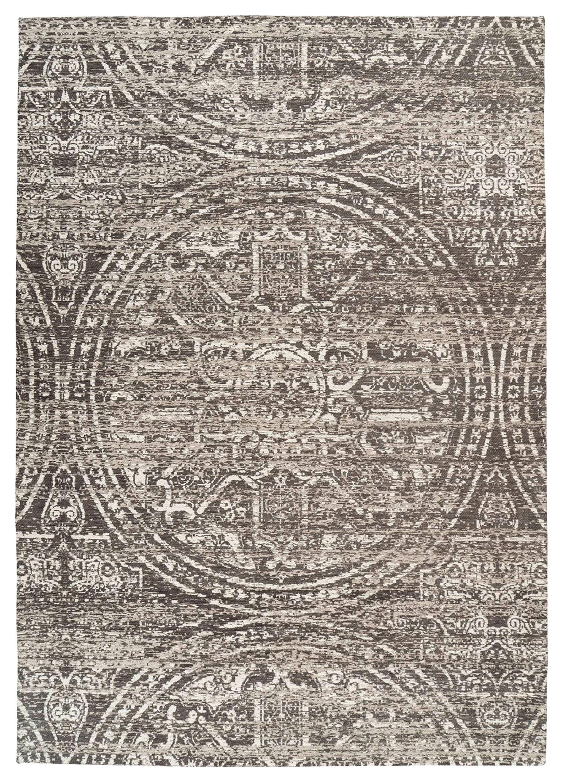 Flachwebteppich Davio 400 - Grau, KONVENTIONELL, Textil (80/150cm)