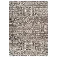 Flachwebteppich Davio 400 - Grau, KONVENTIONELL, Textil (80/150cm)