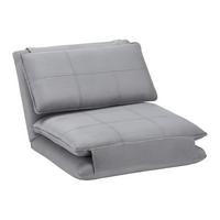 Rozkladacie kreslo ENI, sivá - čierna/sivá, Modern, kov/textil (73/56/72cm) - Bessagi Home