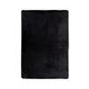 Hochflorteppich Rabbit Schwarz, 50x90 cm - Schwarz, KONVENTIONELL (50/90cm)