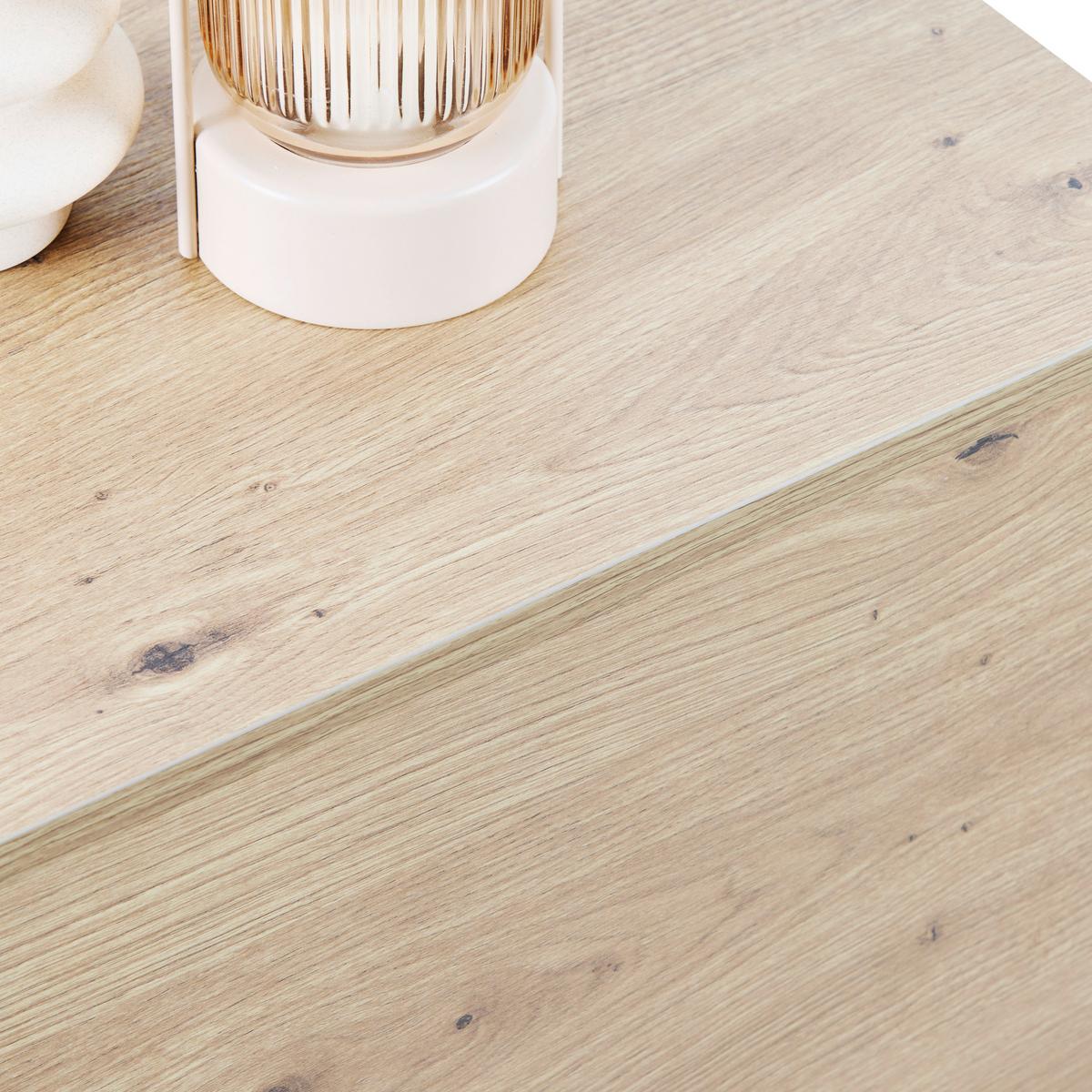 TV STOLÍK MOVE - čierna/dub artisan, Modern, kov/kompozitné drevo (80/46/35cm) - Based