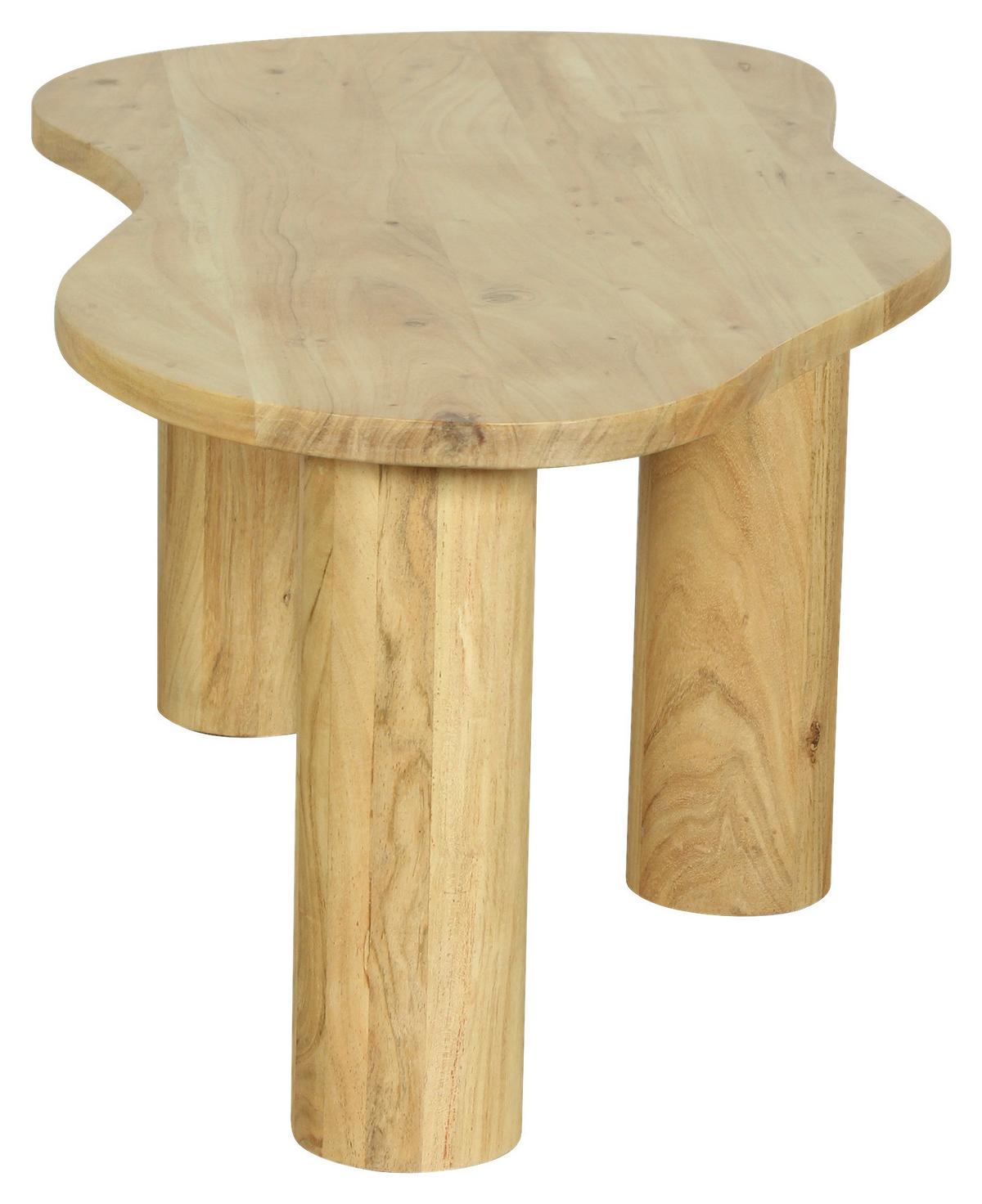 Couchtisch Ethan Naturfarben B: 110 Cm - Schwarz/Naturfarben, Design, Holz (110/45/55cm) - MID.YOU
