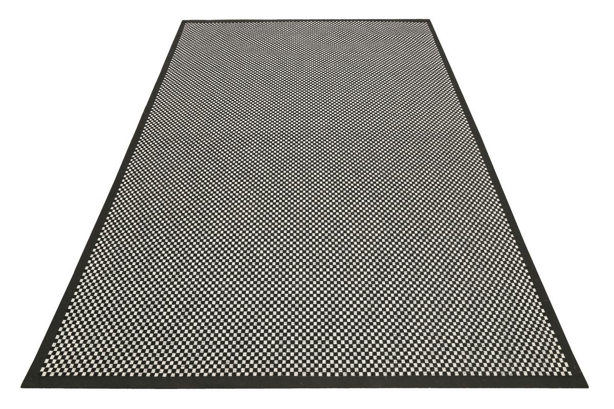 Handwebteppich Schwarz, Bxl: Ca. 160x230 Cm - Schwarz, Trend, Textil (160/230cm) - Esprit
