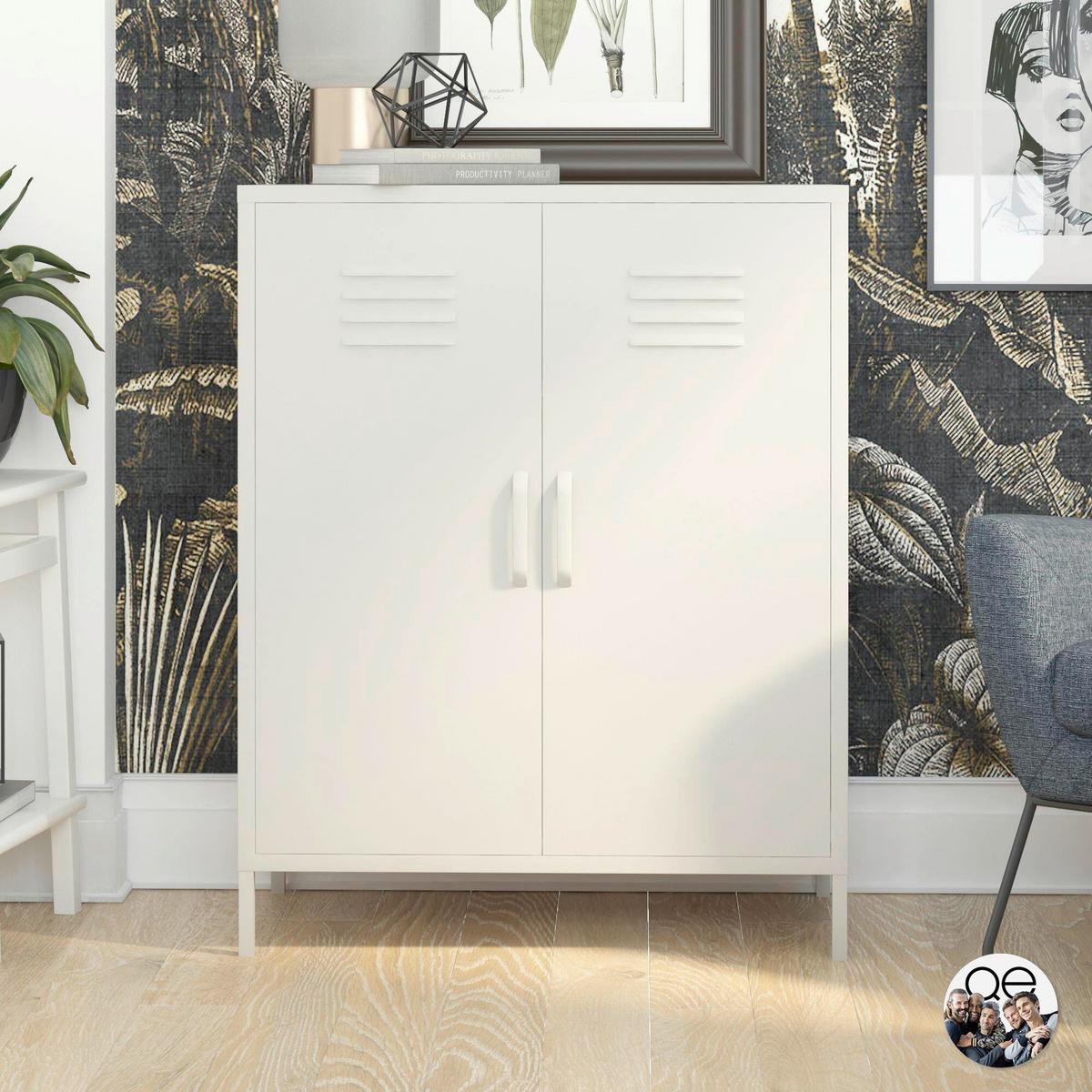 Highboard Bradford Taupe B: 79cm - Taupe, Design, Metall (79/100/39cm) - MID.YOU