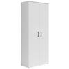 Schrank Multi,cabinet 2 Doors,s588-Reg - Weiß, MODERN, Holzwerkstoff (80/195/40cm)