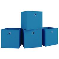 Faltbox Boxas Blau B: 27 Cm - Blau, Basics, Kunststoff (27/28/27cm) - MID.YOU