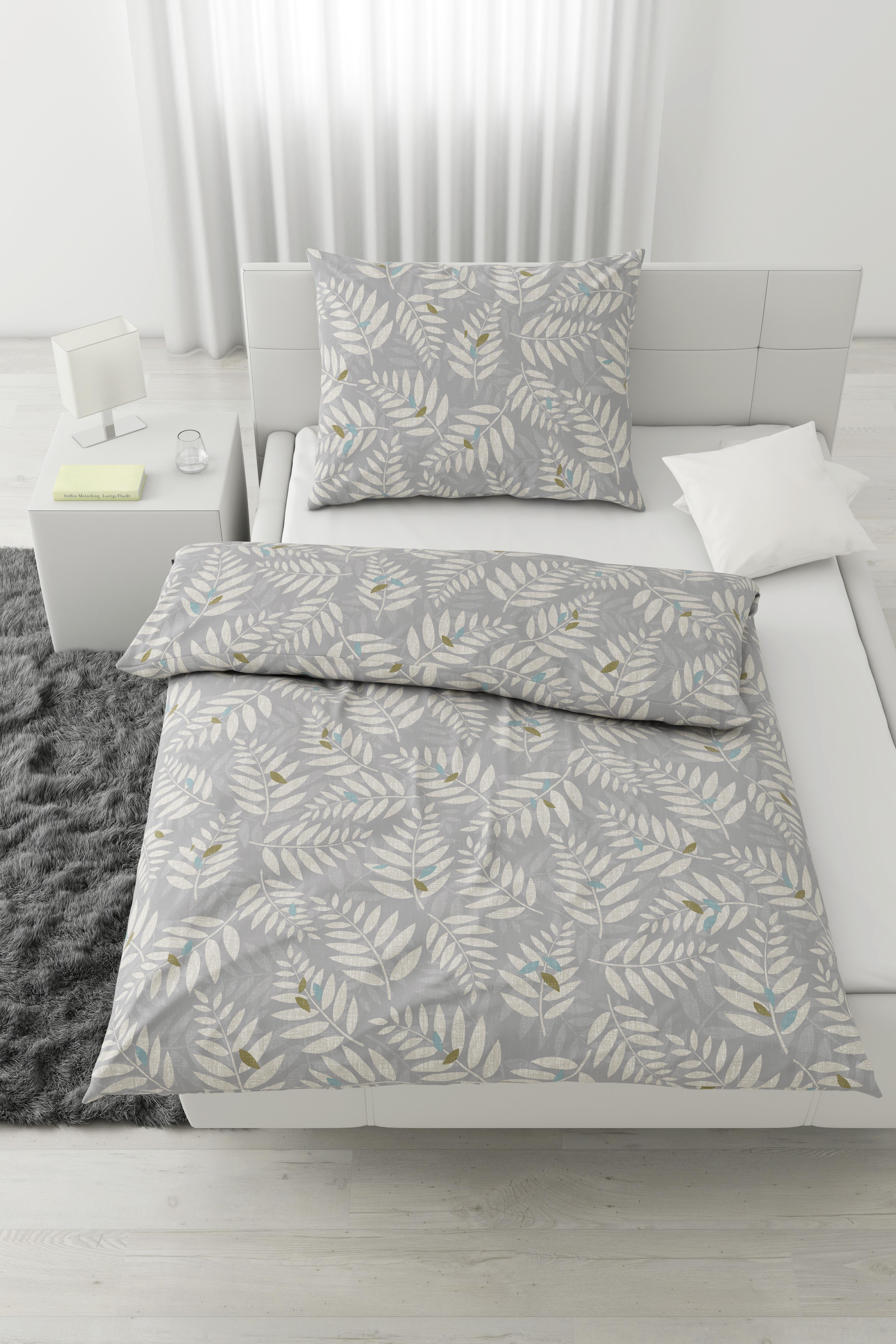 Povlečení Josh, 140/200 Cm - šedá, Moderní, textil (140/200cm) - Modern Living