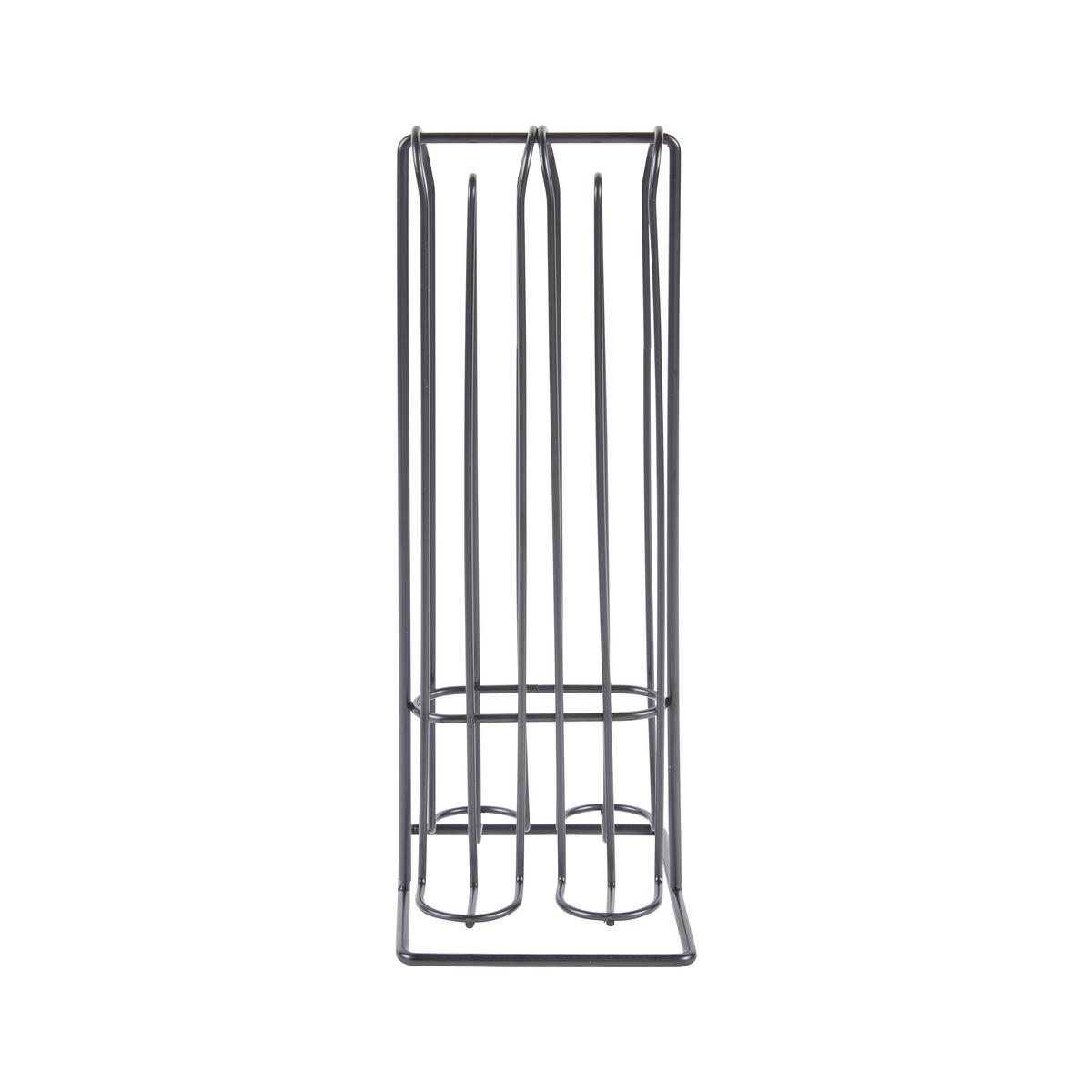 Kávékapszula Tartó Vanja - fekete, Modern, fém (12/29/10cm)