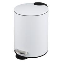 Kozmetický kôš Noah, 3l - čierna/biela, Modern, kov/plast (16,8/24,5cm) - Mömax