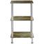Regal Glare - Edelstahlfarben/Braun, MODERN, Glas/Metall (40/70/30cm) Regal Glare - Edelstahlfarben/Braun, MODERN, Glas/Metall (40/70/30cm)