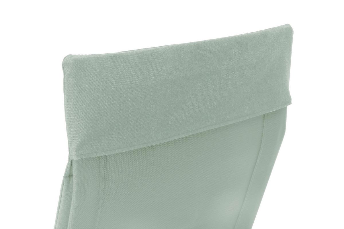 Schaukelliege Metall/kunststoff/textil - Grün, KONVENTIONELL, Kunststoff/Textil (57/81/143cm) - Siena Garden