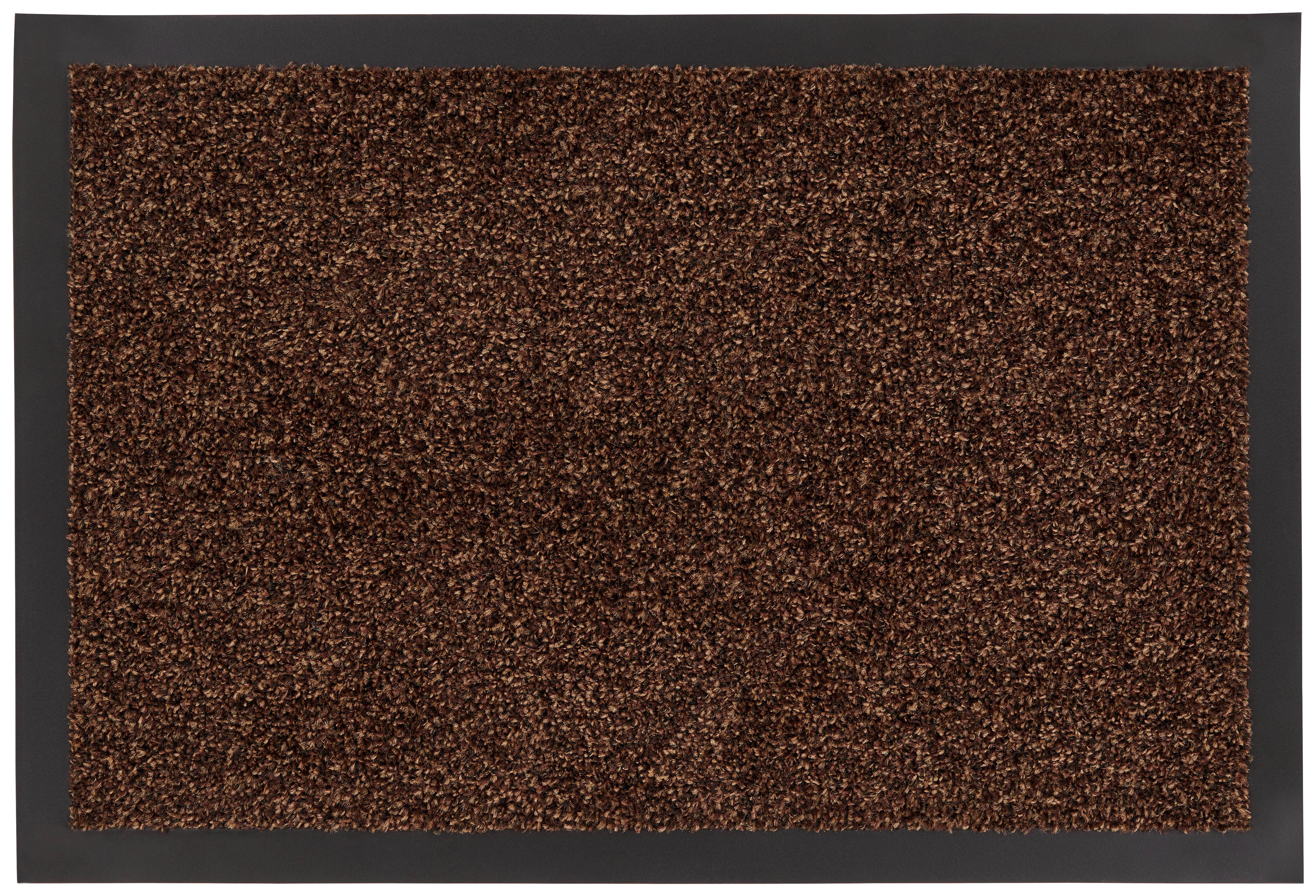 Fußmatte Wolfgang 40x60 cm Rutschfest - Braun, Basics, Kunststoff (40/60cm) - Ondega