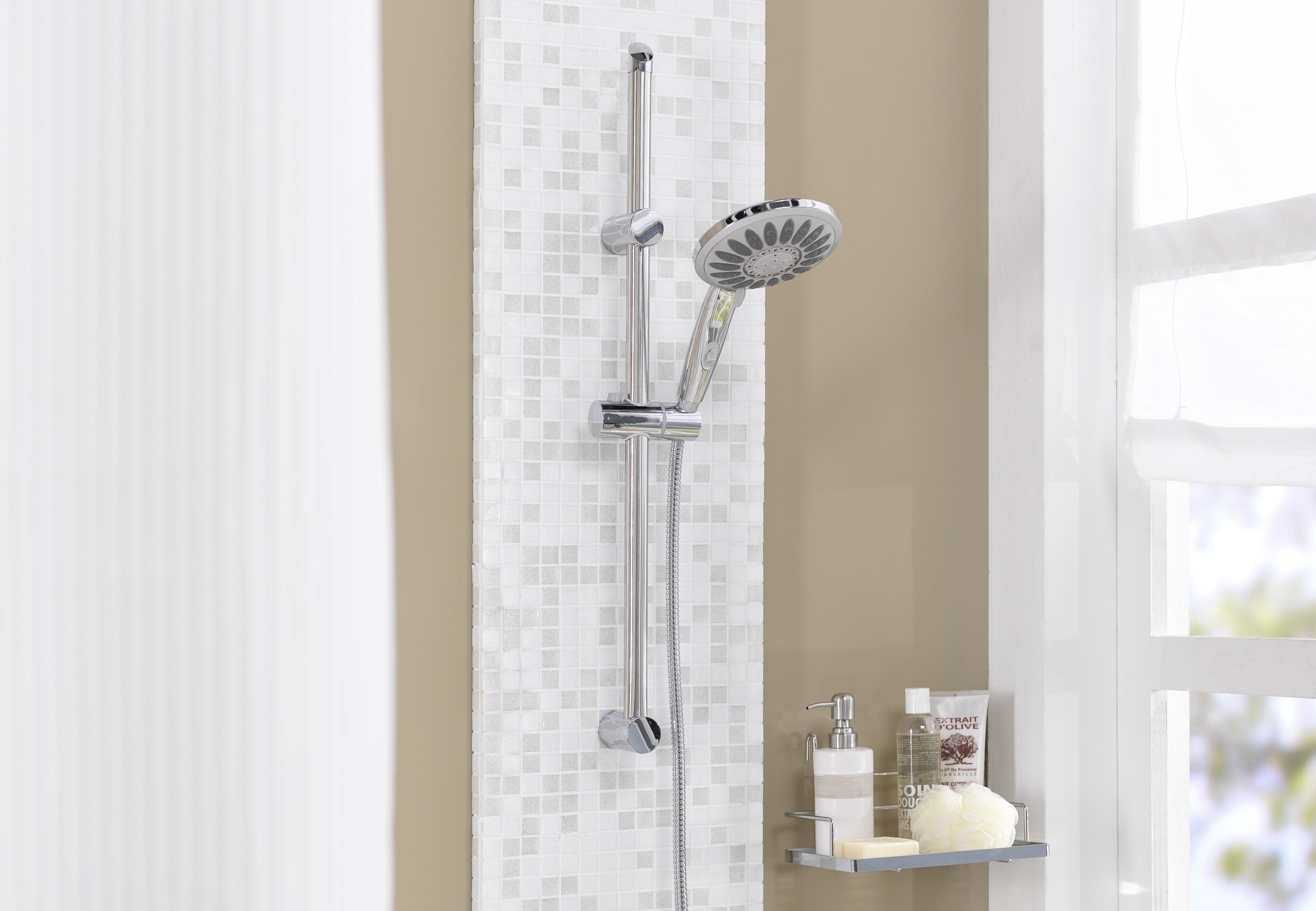 SPRCHOVÁ SADA FLORENZ STANGENSET -SB- - chrómová, kov/plast (10.5/70/18cm)