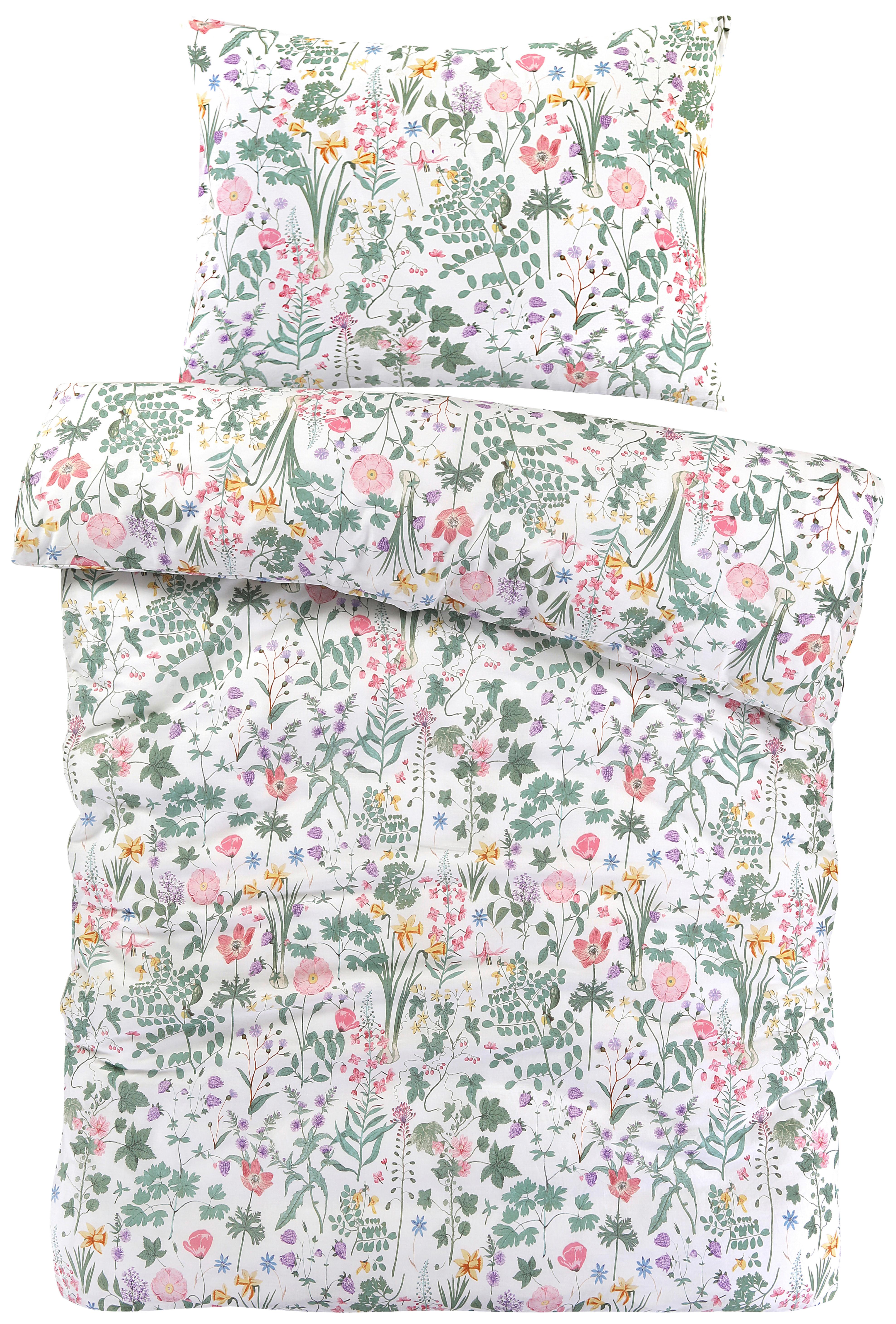 Ágyneműhuzat-garnitúra Viola - lila/pink, Modern, textil (140/200null) - Luca Bessoni