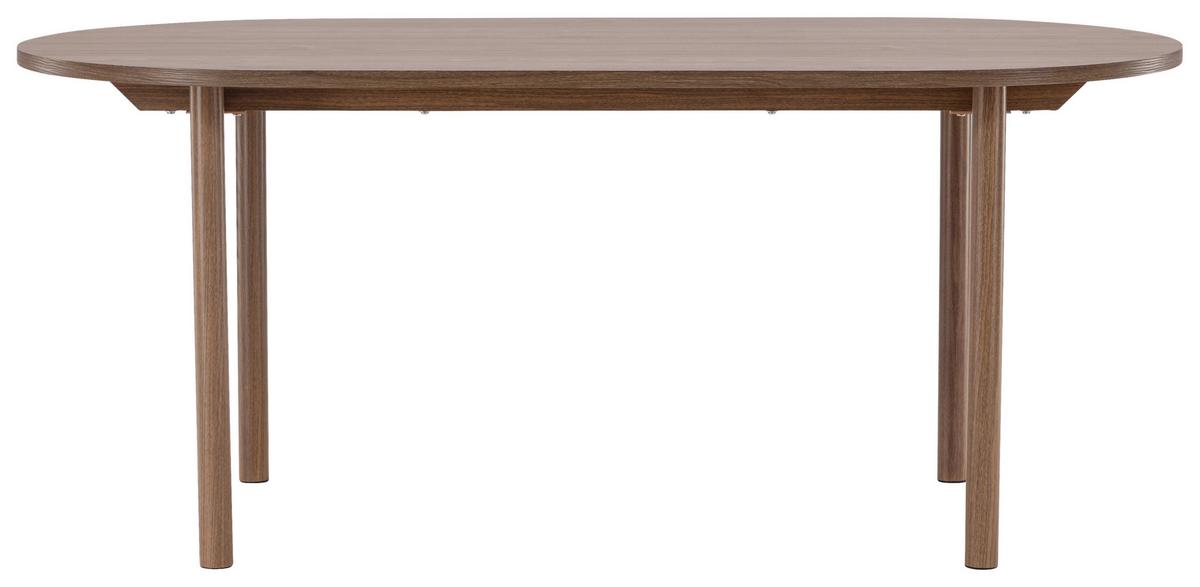 Esstisch Andy - Braun, Design, Holzwerkstoff/Metall (180/90/75cm) - Livetastic