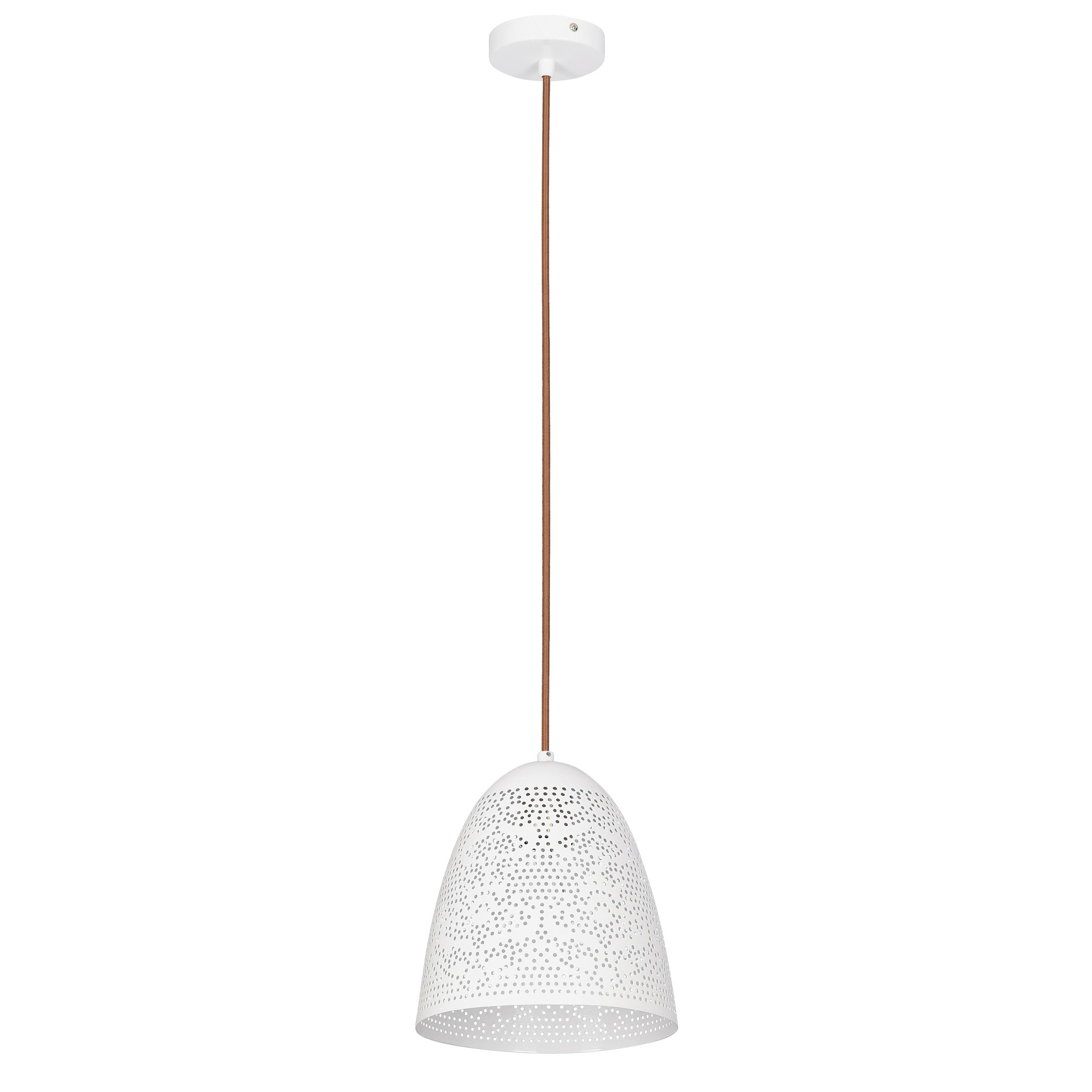 PENDELLEUCHTE 31-70340 BENE - Weiß, Design, Metall (20/20/125cm)
