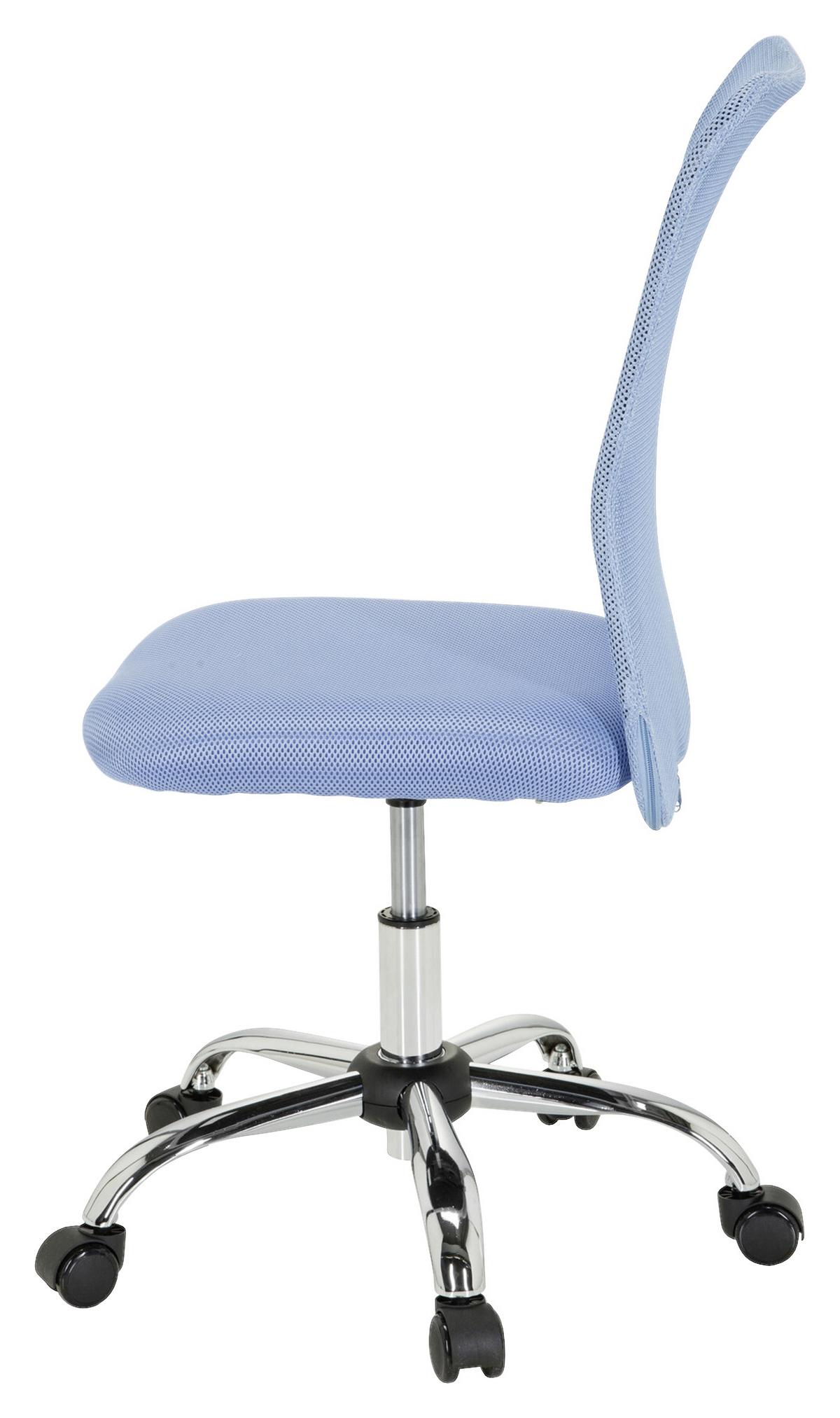 Jugenddrehstuhl Kiddy Net I Blau - Blau, Basics, Kunststoff (54/88-98/54cm) - MID.YOU