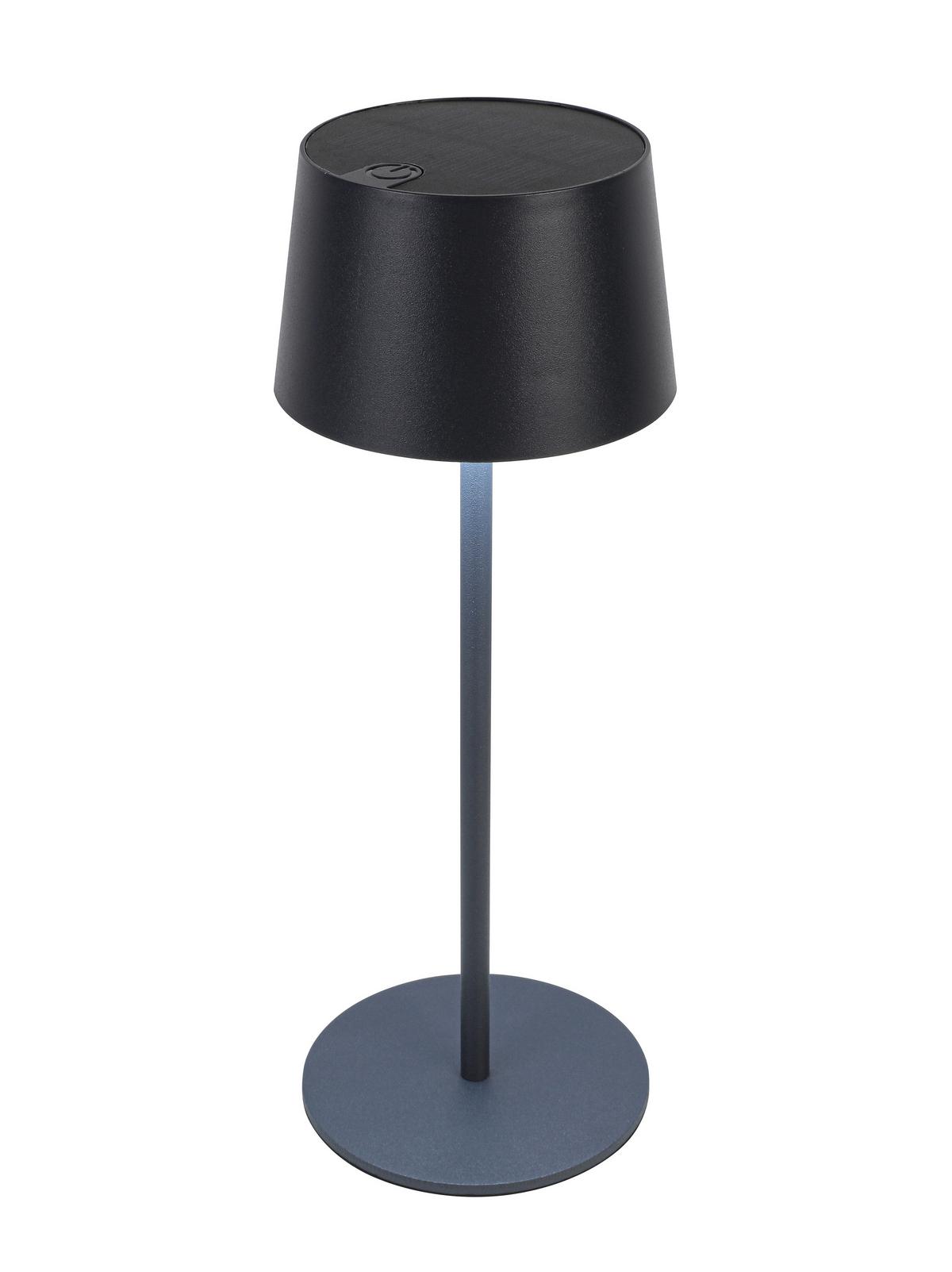 SOLÁRNÍ SVÍTIDLO ZITZ - antracitová, Konvenční, kov/plast (9/25cm) - Mömax