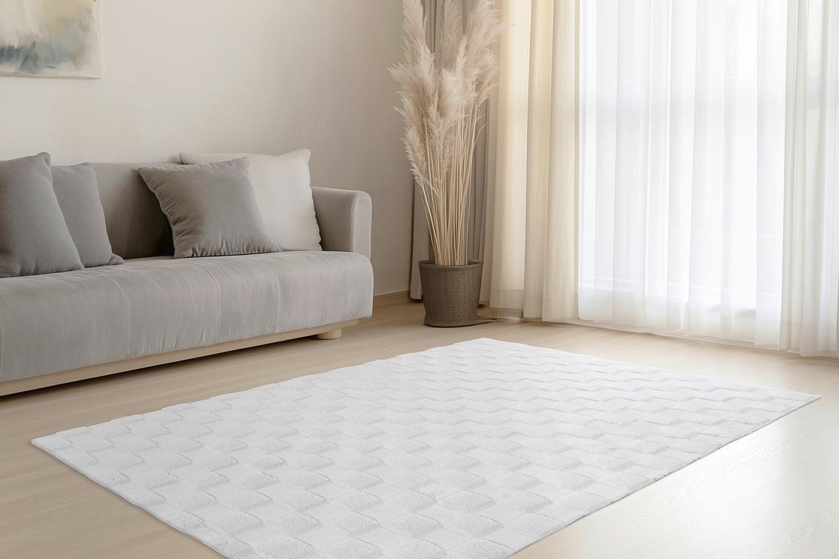 FLACHWEBETEPPICH Silberfarben, strapazierfähig - Silberfarben, Basics, Textil (80/150cm) - Kayoom