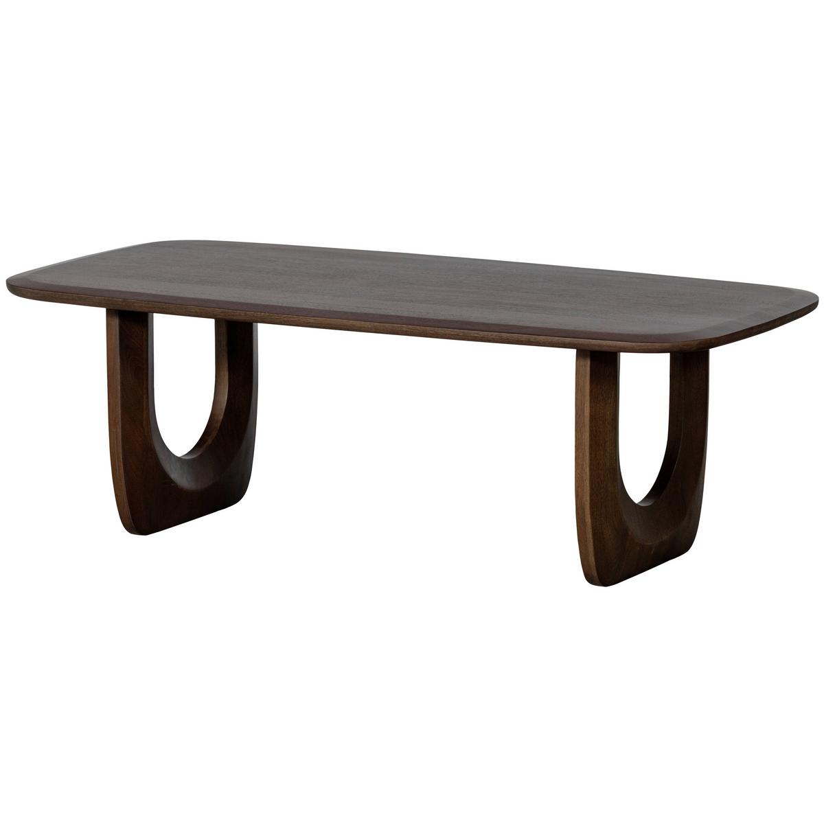 Couchtisch Frequent Walnussfarben B: 60 cm - Walnussfarben, Design, Holz (120/60/40cm) - Livetastic