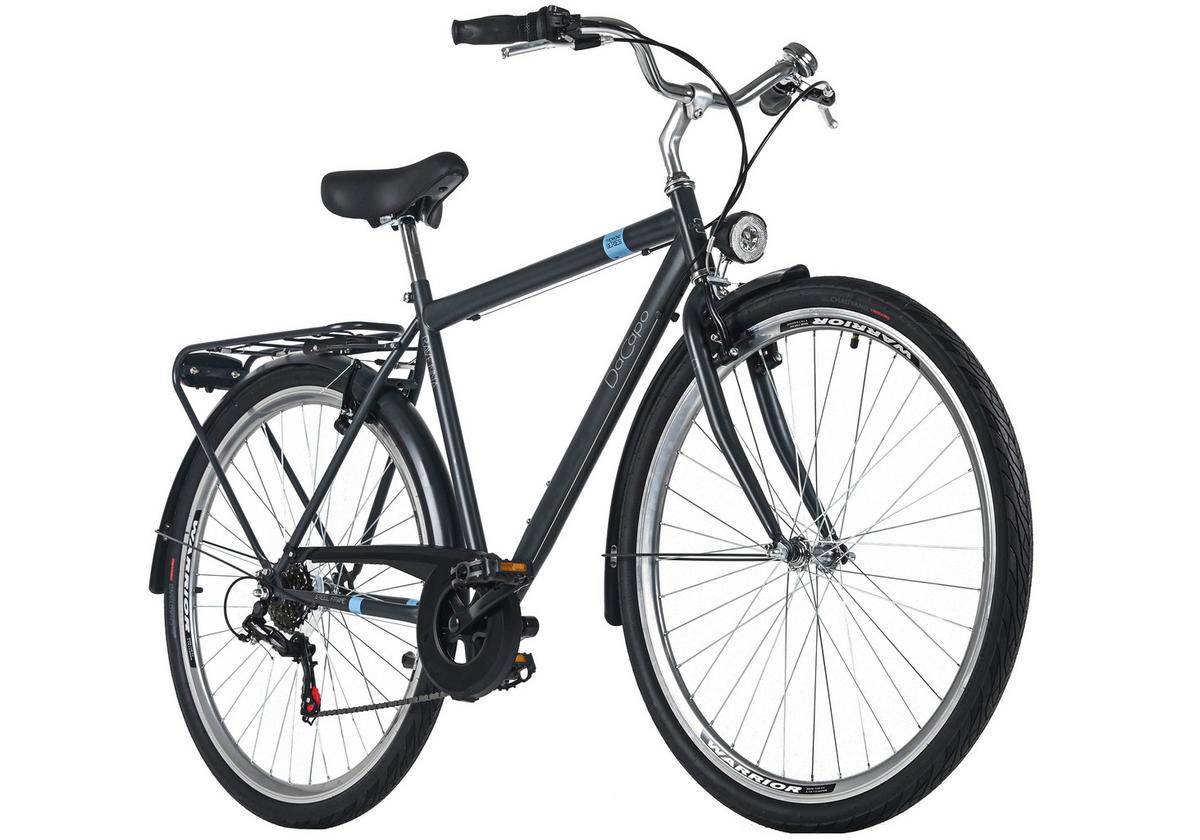 Trekkingrad Herren 28 Zoll - Anthrazit, Basics, Metall