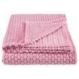 Kuscheldecke Belinda Mauve 130x170 cm - Mauve, ROMANTIK / LANDHAUS, Textil (130/170cm) - James Wood