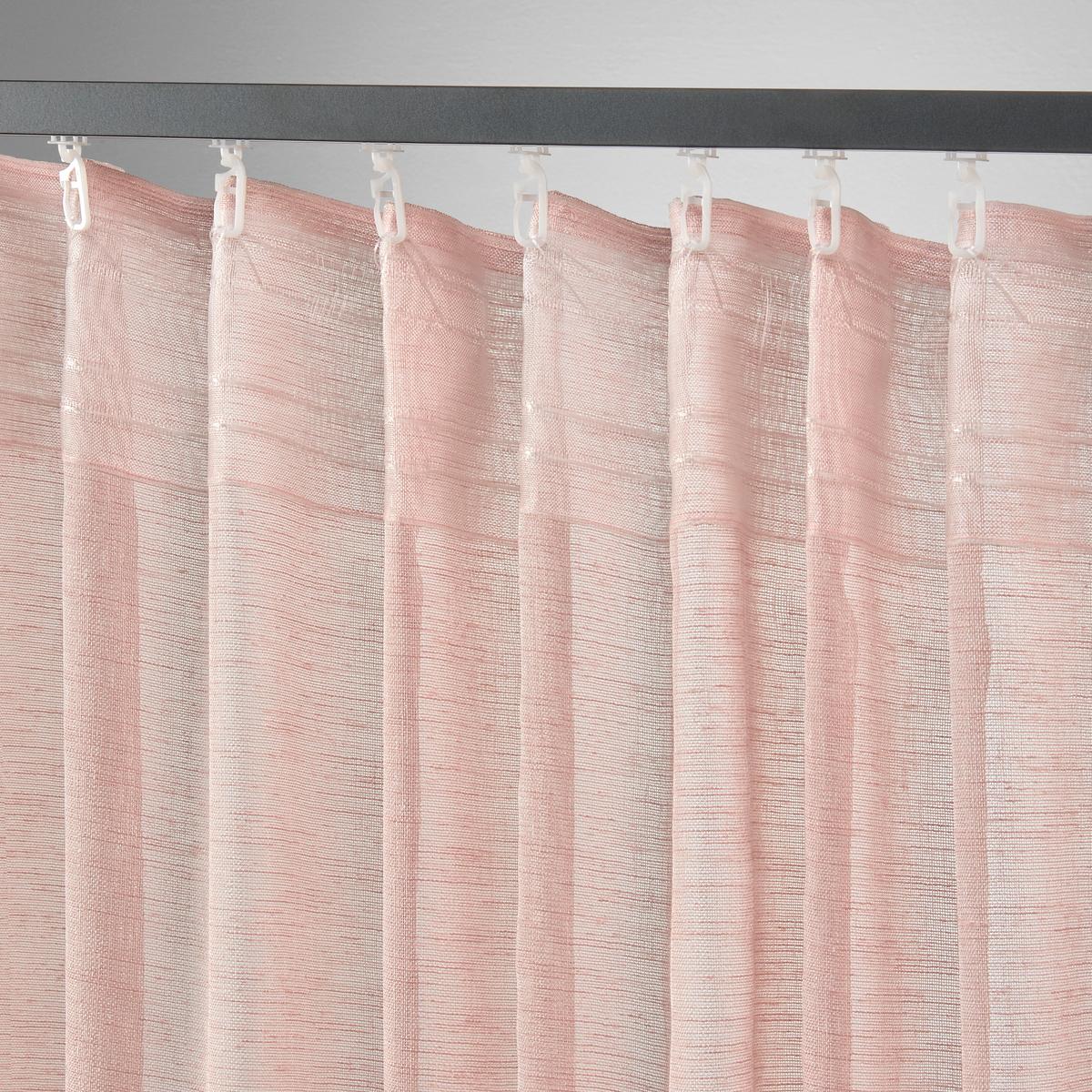 HOTOVÝ ZÁVĚS Sigrid, 140/245 cm - růžová, Romantický / Rustikální, textil (140/245cm) - Premium Living