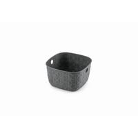 košík na drobnosti SOFTEX XS - tmavě šedá, Basics, plast (19,4/11/19,4cm) - Curver
