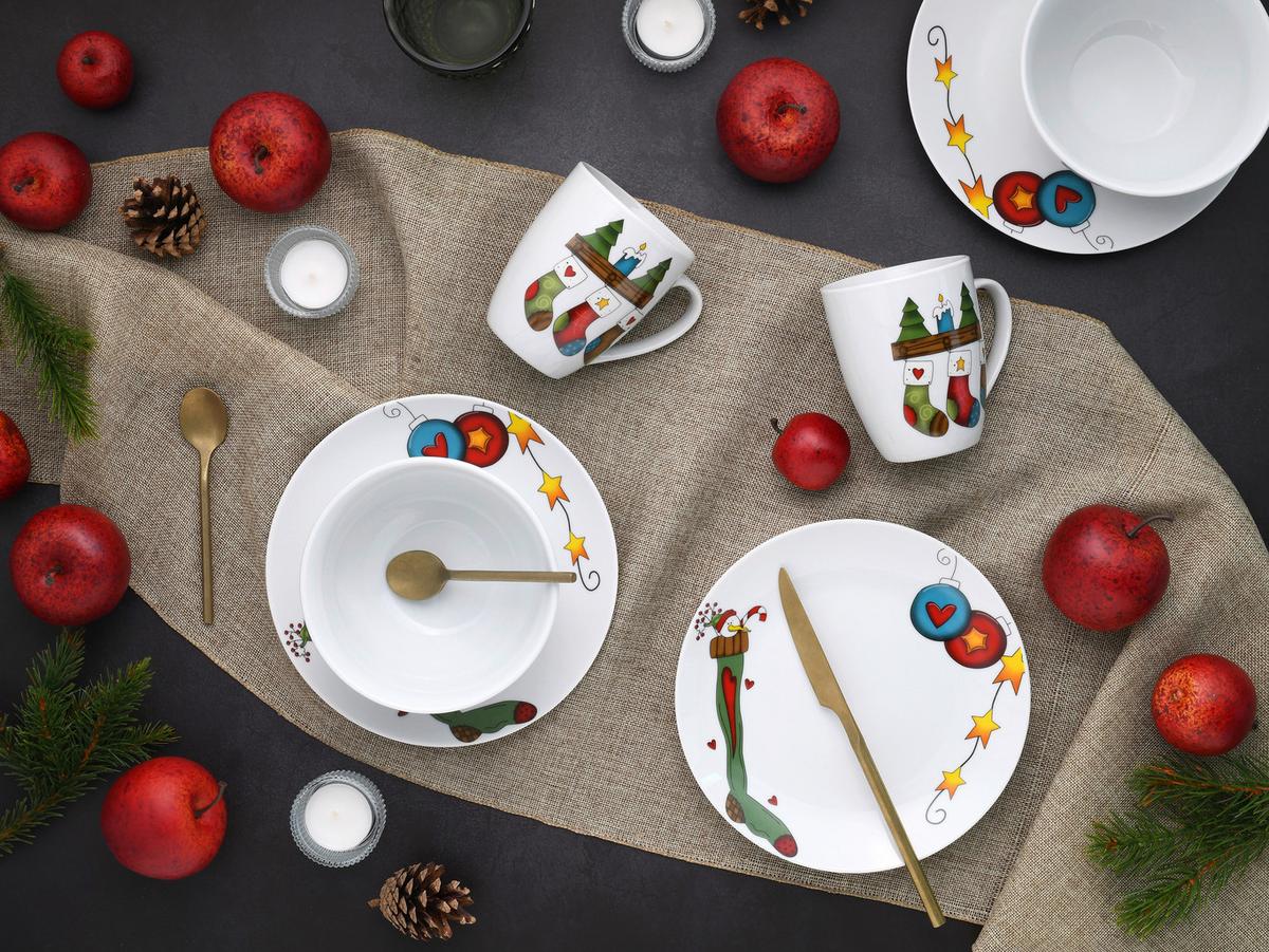 Snídaňová souprava 12-dílná - Basics, keramika (35/25/27,5cm) - Creatable