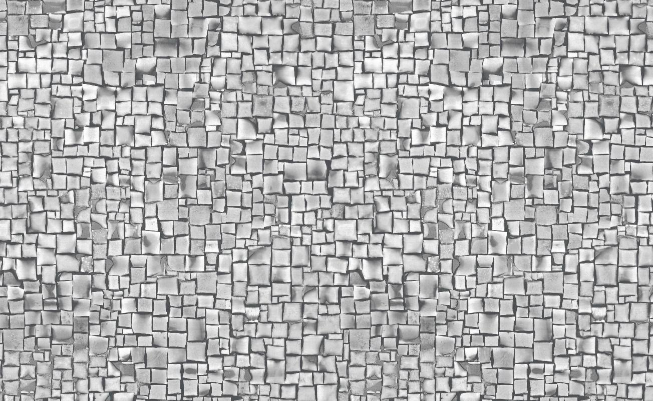 Klebefolie Steinmauer Hellgrau Fragment Stone 45x150 cm - Hellgrau, Basics, Kunststoff (45/150cm)