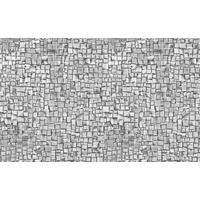 Klebefolie Steinmauer Hellgrau Fragment Stone 45x150 cm - Hellgrau, Basics, Kunststoff (45/150cm)
