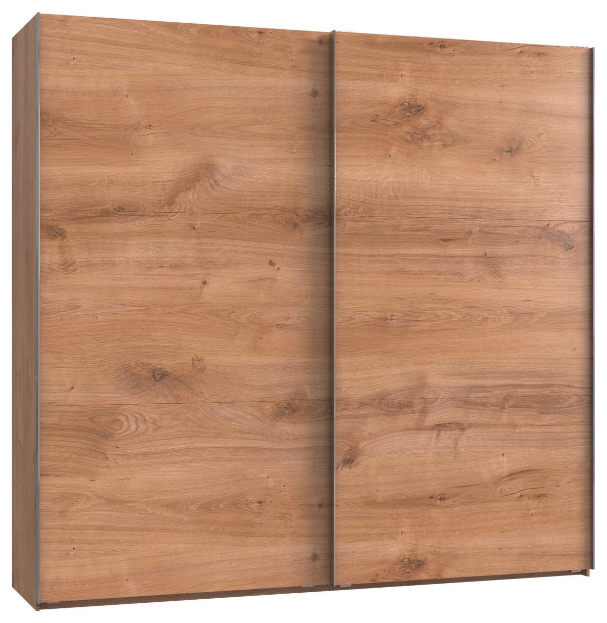 Schwebetürenschrank 250cm Level, Eiche Dekor - Eichefarben, MODERN, Holzwerkstoff (250/236/65cm) - MID.YOU