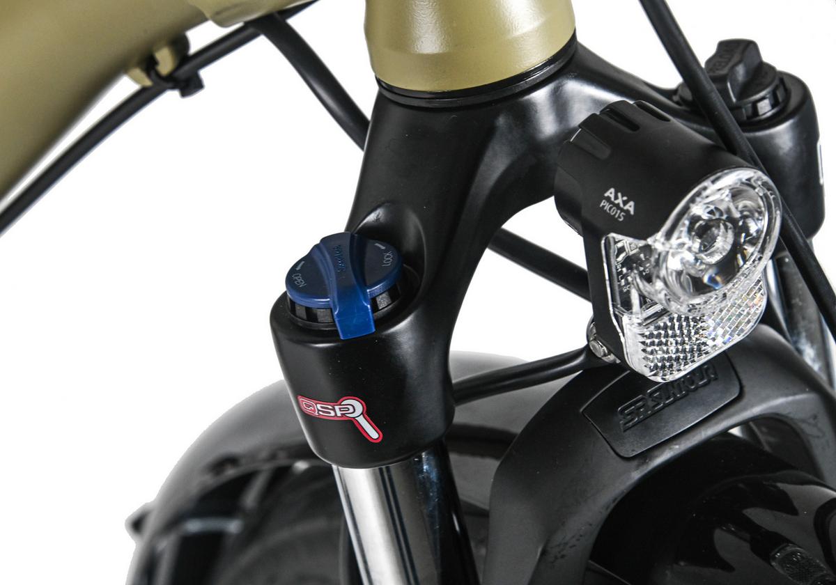 Citybike Herren 28 Zoll - Braun, Basics, Metall