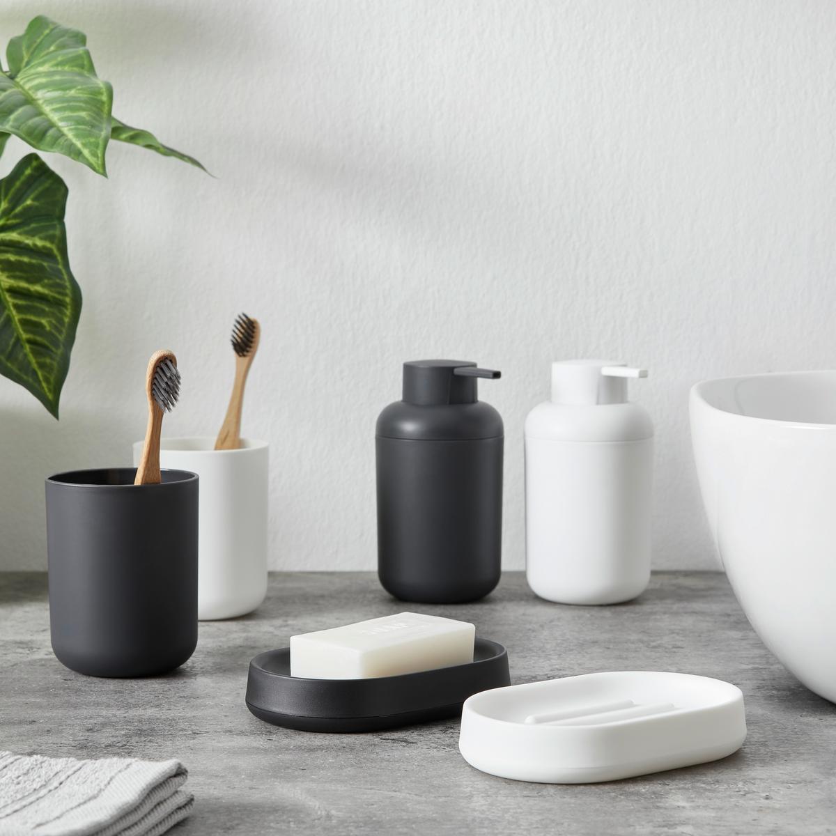 Sada koupelnových doplňků JIRI -EXT- - bílá, Konvenční, plast - Based