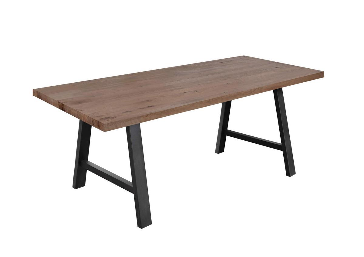 Noha stolu , kov černá - černá, Moderní, kov (84/72/10cm)