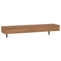 prístavný písací stôl FANO š. 120 cm, dekor dub - farba duba, Modern, kompozitné drevo (120/13/40cm) - Modern Living