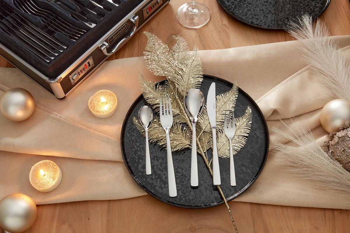 Besteckset Ottawa - Silberfarben, Basics, Metall - Collini