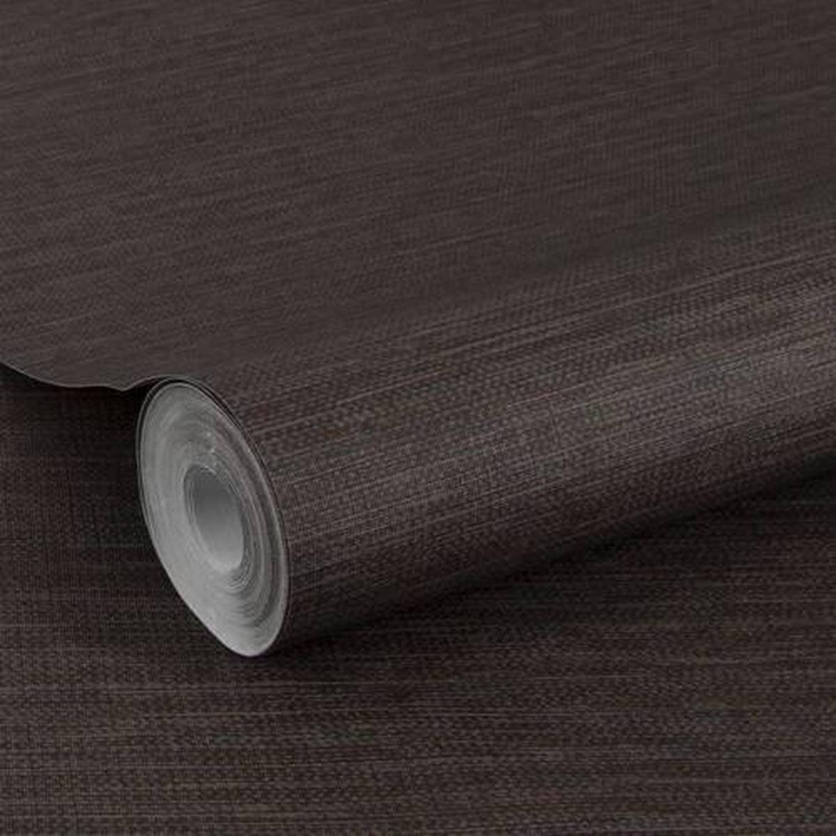 Vliestapete Weaving, Schwarz/rot - Rot/Schwarz, Basics, Papier/Kunststoff (52/1005cm)
